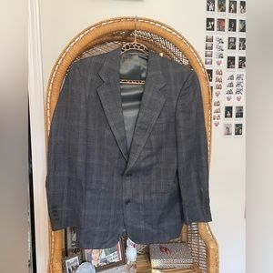 Christian Dior Grey Suit Jacket Medium